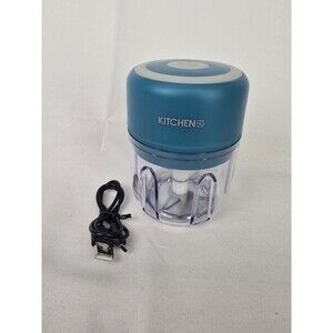 New Kitchen HQ USB Mini Chopper, Color Turquoise